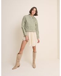 Nobody's Child - Gingham Boxy Jacket - Lyst