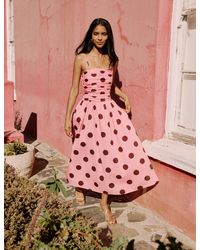 Nobody's Child - Polka Dot Bandeau Alice Midi Dress - Lyst