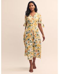 Nobody's Child - Floral Alexis Midi Dress - Lyst