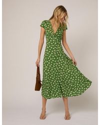Nobody's Child - Floral Avery Midi Dress - Lyst