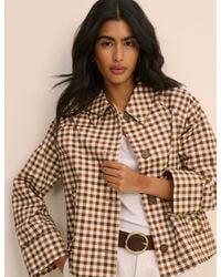 Nobody's Child - Gingham Oyanti Swing Jacket - Lyst
