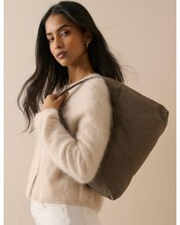 Nobody's Child - Suede Shoulder Bag - Lyst