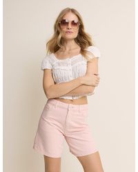 Nobody's Child - Light Denim Bermuda Bailey Short - Lyst