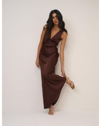Nobody's Child - Satin Joey Maxi Dress - Lyst