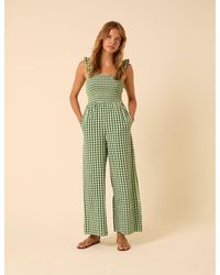 Nobody's Child - Gingham Maya Jumpsuit - Lyst