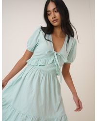 Nobody's Child - Mint Tiered Katie Midi Dress - Lyst