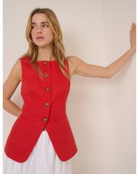 Nobody's Child - Longline Pocket Waistcoat - Lyst