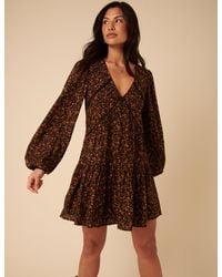 Nobody's Child - Ditsy Floral Long Sleeve Marley Mini Dress - Lyst