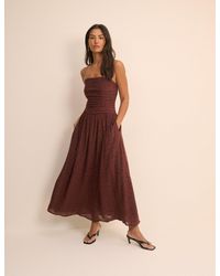 Nobody's Child - And Polka Dot Bandeau Alice Midi Dress - Lyst