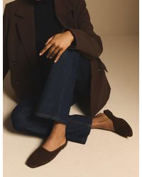 Nobody's Child - Suede Ballet Mules - Lyst