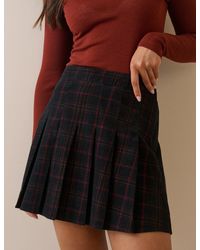 Nobody's Child - And Tartan Pleated Mini Skirt - Lyst