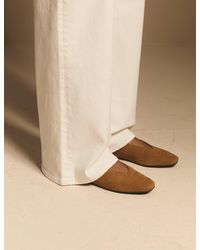 Nobody's Child - Suede High Vamp Ballet Flats - Lyst
