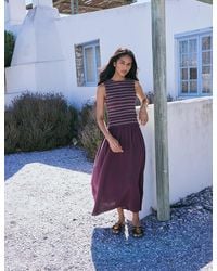 Nobody's Child - Shirred Bodice Ingrid Midi Dress - Lyst