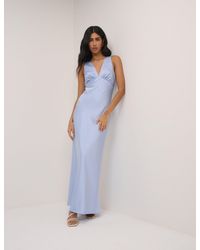 Nobody's Child - Soft Satin Joey Maxi Dress - Lyst
