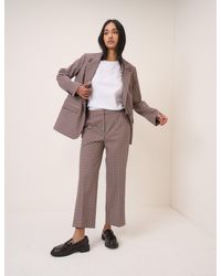 Nobody's Child - And Gingham Tailored Trousers - Lyst