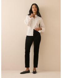 Nobody's Child - Cord Mid Rise Chelsea Skinny Jeans - Lyst