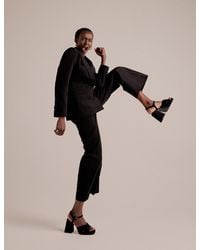 Nobody's Child - Nc X Lisou Cord Double Breasted Tailored Blazer - Lyst