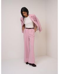 Nobody's Child - High Waisted Wide Leg Trousers - Lyst