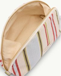 Nobody's Child - Striped Crescent Small Makeup Bag - Lyst