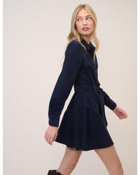 Nobody's Child - Cord Tie Waist Eve Shirt Dress - Lyst