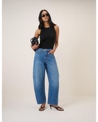 Nobody's Child - Mid Rise Bethnal Barrel Leg Jeans - Lyst