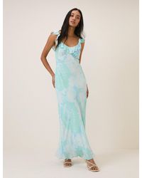 Nobody's Child - Floral Chiffon Logan Maxi Dress - Lyst