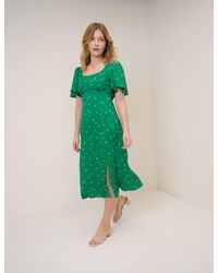 Nobody's Child - Floral Dee Dee Midi Dress - Lyst