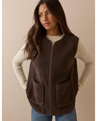 Nobody's Child - Chocolate Borg Gilet - Lyst