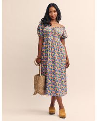 Nobody's Child - Floral Genevieve Midi Dress - Lyst