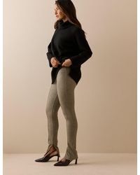 Nobody's Child - Heritage Check Jersey Split Hem Leggings - Lyst
