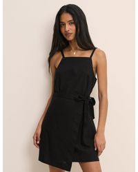 Nobody's Child - Wrap Kourtney Mini Dress - Lyst