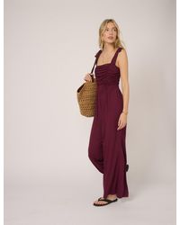 Nobody's Child - Square Neck Hattie Jersey Jumpsuit - Lyst