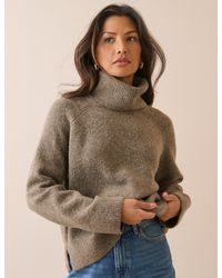 Nobody's Child - Marl Roll Neck Relaxed Jumper - Lyst