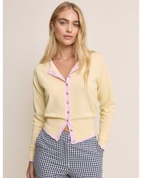 Nobody's Child - Butter Crew Neck Cardigan - Lyst