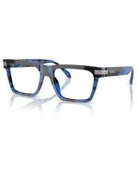 Versace - 53Mm Rectangle Optical Glasses - Lyst
