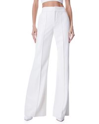Alice + Olivia - Alice + Olivia Dylan Faux Leather Wide Leg Pants - Lyst