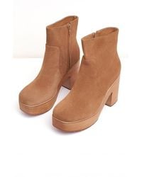 Charlotte Stone - Paz Platform Clog Boot - Lyst