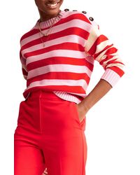 Boden - Hotch Potch Stripe Sweater - Lyst