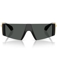 Versace - 136Mm Rectangular Sunglasses - Lyst