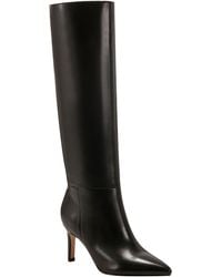 Marc Fisher - Georgiey Pointed Toe Knee High Boot - Lyst