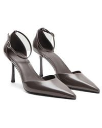 Mango - Pointed Toe Ankle Strap Pump - Lyst