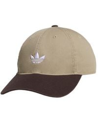 adidas - Trefoil Adjustable 6-Panel Baseball Cap - Lyst