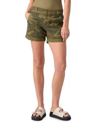 Sanctuary - Renegade Camo Rolled Cuff Shorts - Lyst