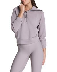 Spanx - Airessentials Half Zip Sweatshirt - Lyst