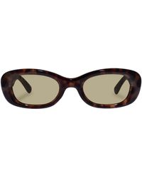 Aire - Calisto 49mm Small Oval Sunglasses - Lyst