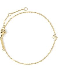 D.Louise - Initial Chain Bracelet - Lyst