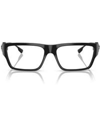 Versace - 56Mm Rectangle Optical Glasses - Lyst