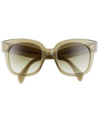 Celine - 54Mm Square Sunglasses - Lyst
