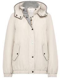 Brunello Cucinelli - Water-Resistant Taffeta Down Jacket - Lyst