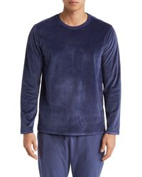 Daniel Buchler - Chainlink Velour Long Sleeve Pajama T-shirt - Lyst